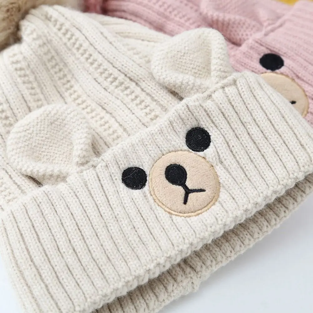 Winter Warm Knitted Hat Scarf Sets for Kids