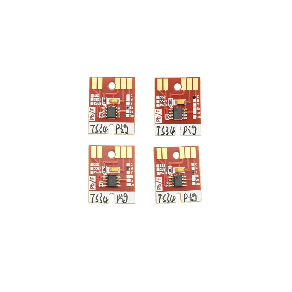 Auto-Reset Permanent-Chip für Mimaki® JV33CJV30JV5 SS21 Tinten CMYK LC LM 
