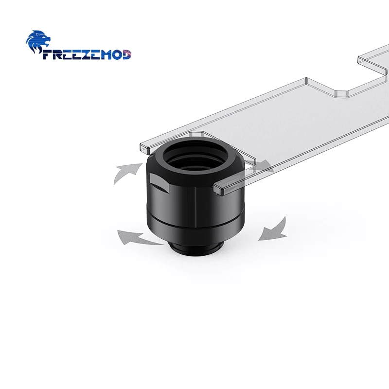 Raccordo a compressione per raffreddamento a 4 pezzi per