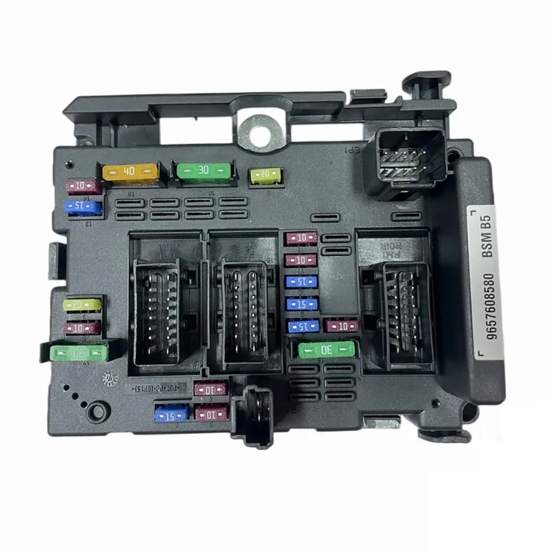

Durable Plastic Box Long lasting Performances Circuit Box 9657608580 6500Y1 Convenient fit for Various Vehicle Models AOS