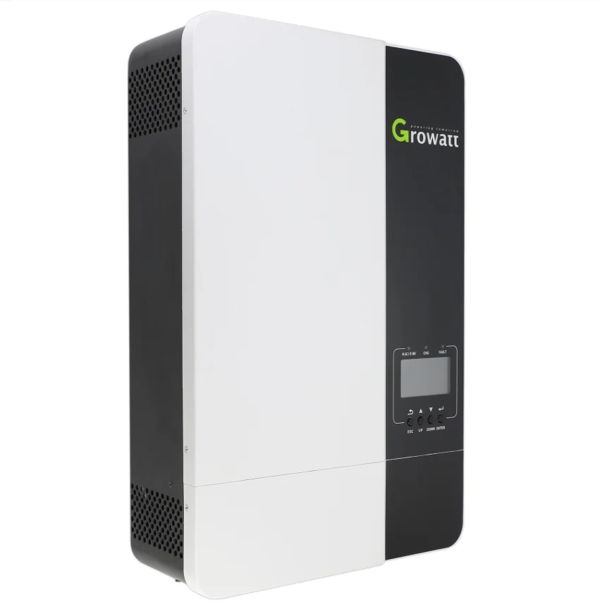 Growatt Spf 5000 Es Produttori 3Kw 5Kw 48V Accumulo Batteria 230V 5000W Mppt Solar Hybrid Off Grid Wind Inverter