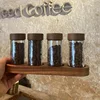 Coffee Bean Sorting Bottle Test Tube Glass Display Rack Coffee Tool Sealed Can Multifunctional Aroma Bottle Single Tube Storage 3