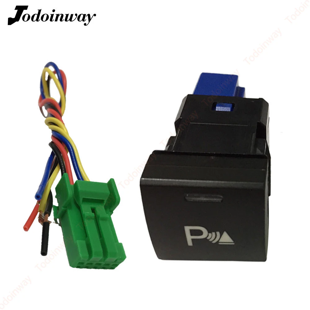 Interruptor De Un Solo Botón Azul/naranja/verde Y Azul Led ON OFF Cable De 12V Para Toyota Landcruiser 75 76 78 Hilux FJ Cruiser Highlander - AliExprs 34