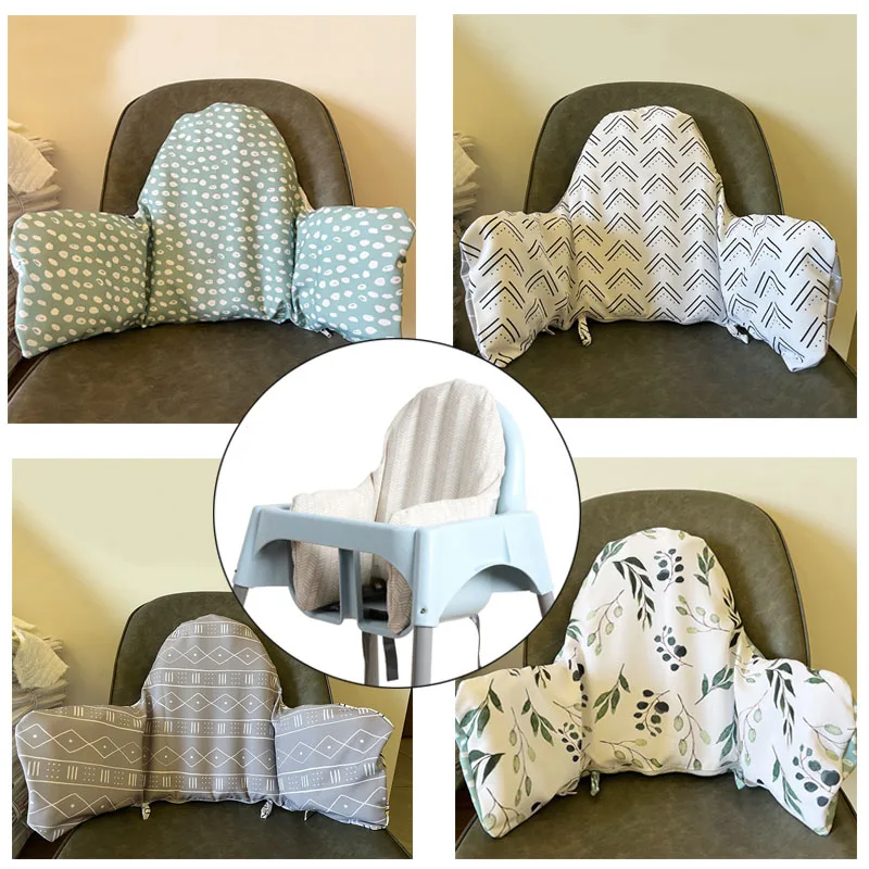 Baby Sofa Feeding Chair Seat Cover Built-in Dining-Chair Cushion Inflatable Children-Seat Back Cushions Seat Puffs High Chair
