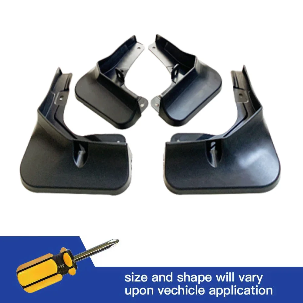 

4Pcs Front & Rear Mud Flaps Splash Guards Mudguards For Geely Boyue X 2020 2021 2022