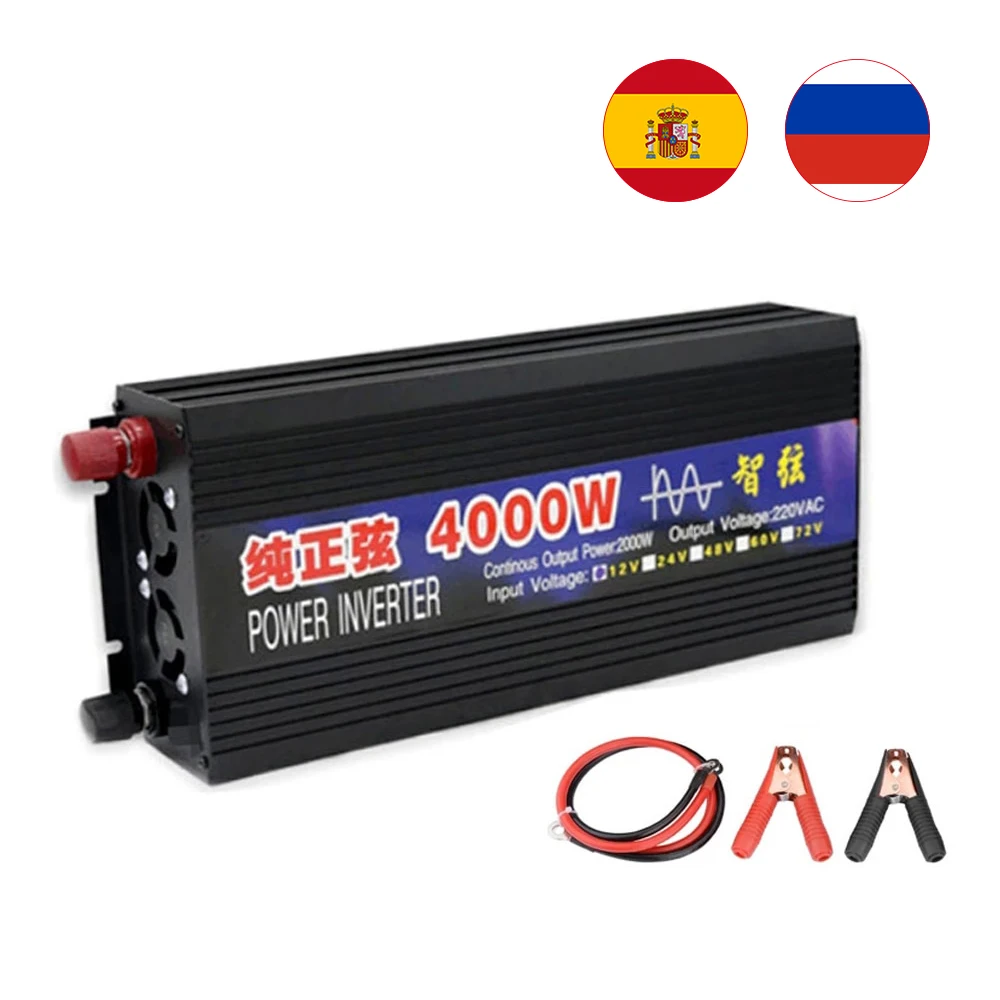 

Power Inverter 12v 220v Pure Sinus 3000W 4000W,Pure Sine Wave Inverter 24v~220v,AC Voltage Converter,Solar Inverters