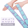 8/9 Loops Children Upgrade Pattern Guide Digital Resistance Elastic Band for Dance, Gymnastics, Ballet rubber band for training 4