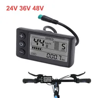 Compteur d'affichage LCD pour vélo électrique, ABS léger S866, grand écran pour guidon de 22.2mm/0,9 pouces 1