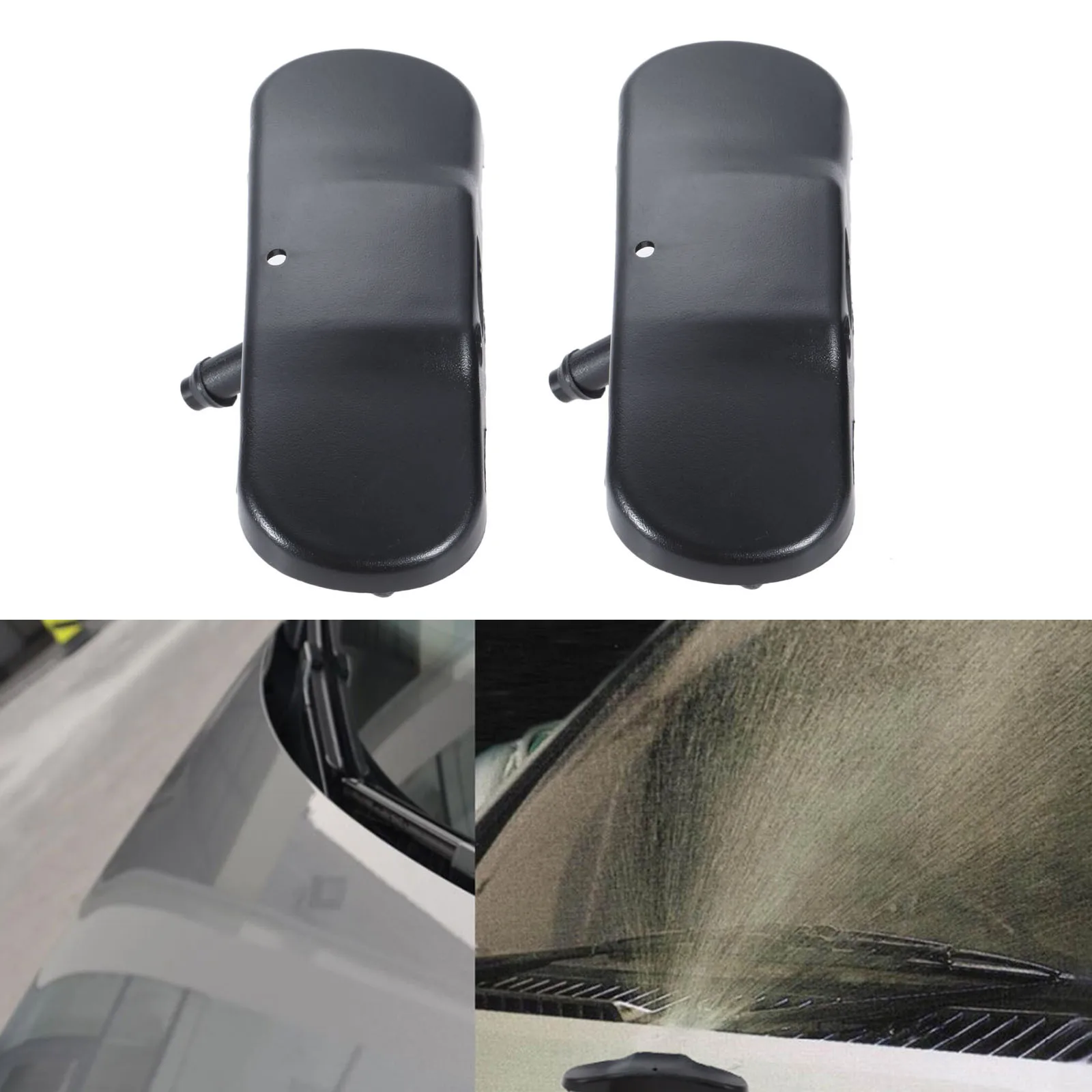 2 Pz Lavacristallo Jet Water Spray Ugello 2Kd 955 985 Per Volkswagen Vw Passat B6 Jetta Golf Gti Caddy Auto Water Jet Ugello