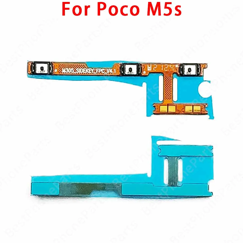 Enhanced Side Button Switch Volume Key Power On/Off Flex Cable Replacement Parts