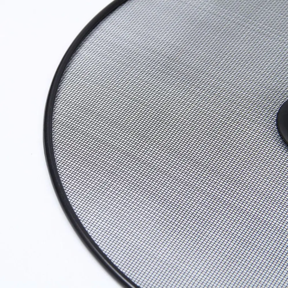 Description Picture 4 of itemBlack Splatter Screen Anti Grease Frying Pan Oil Splash Guard Fine Mesh Splash Guard Cover Lid Gadget Kitchen Tool with Handle