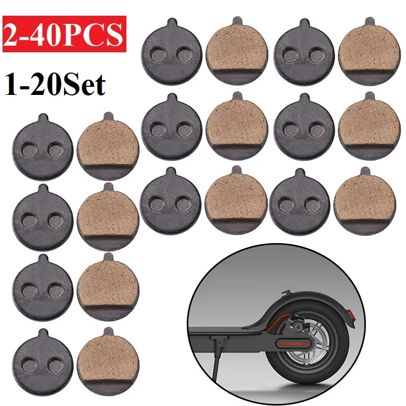 1-20Set/2-40pcs Brake Pads Replacement Parts for KUGOO M4 ZERO 9