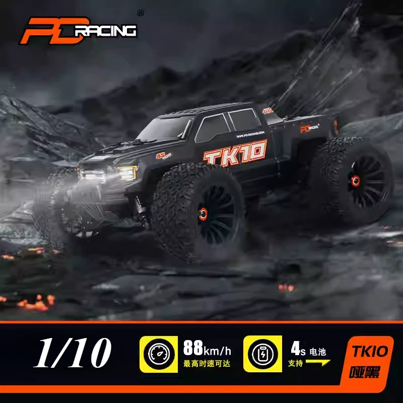 PDracing 1/10 RC Bigfoot 4S Brushless Off-road Remote Control Car 4WD High-speed Drifting Car Waterproof Model Gifts for Boys 3