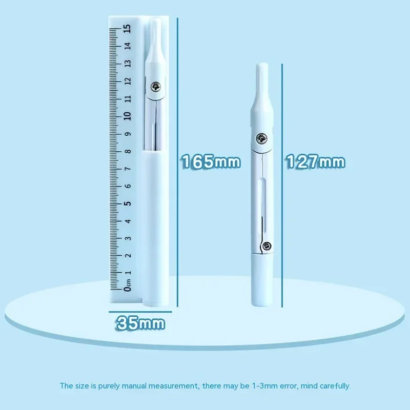 3-In-1 Multifunctional Compass Ruler Set Integrated Drawing Office Tools for Primary Secondary School Stationery