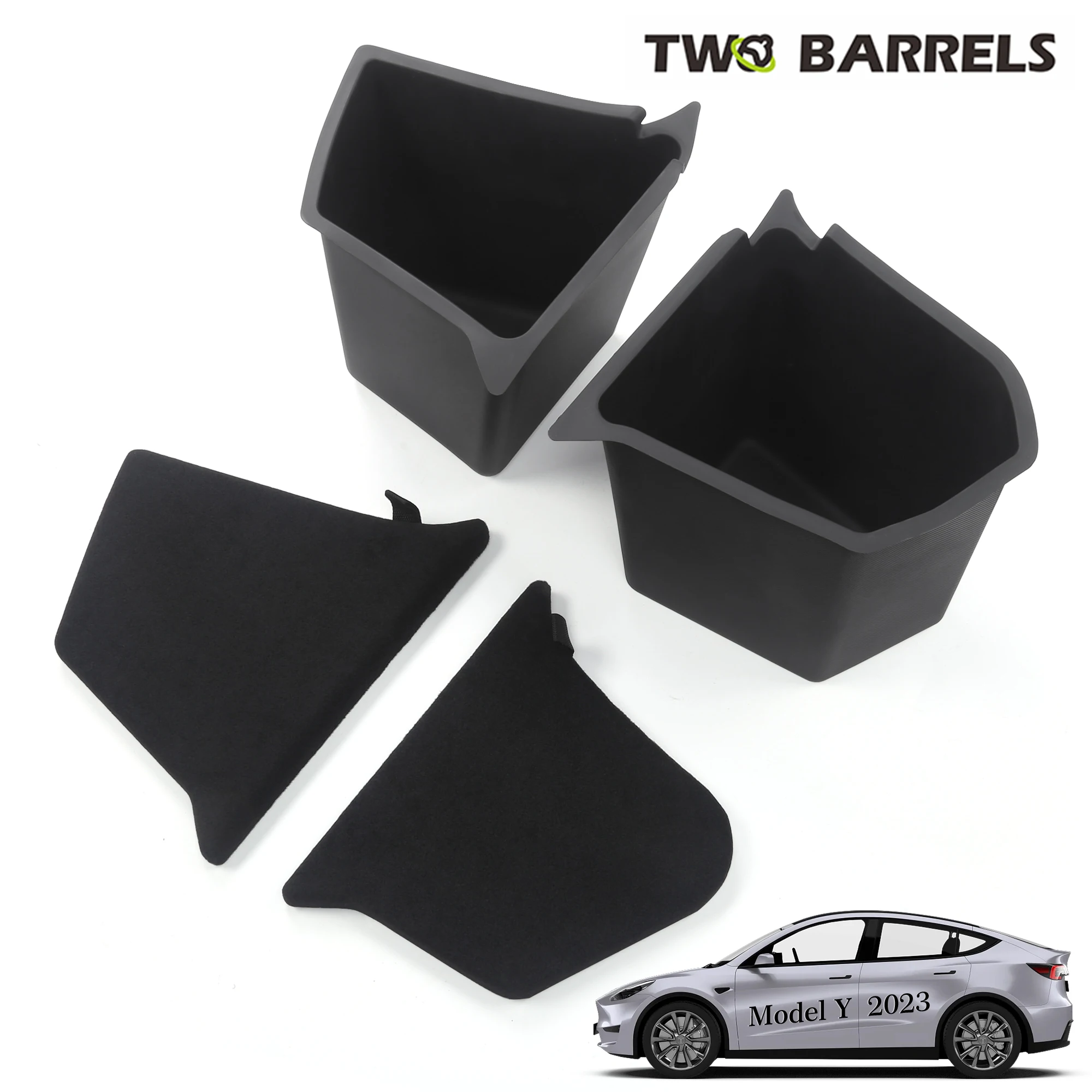 Двухместные двухместные боковые корзины twobarbins