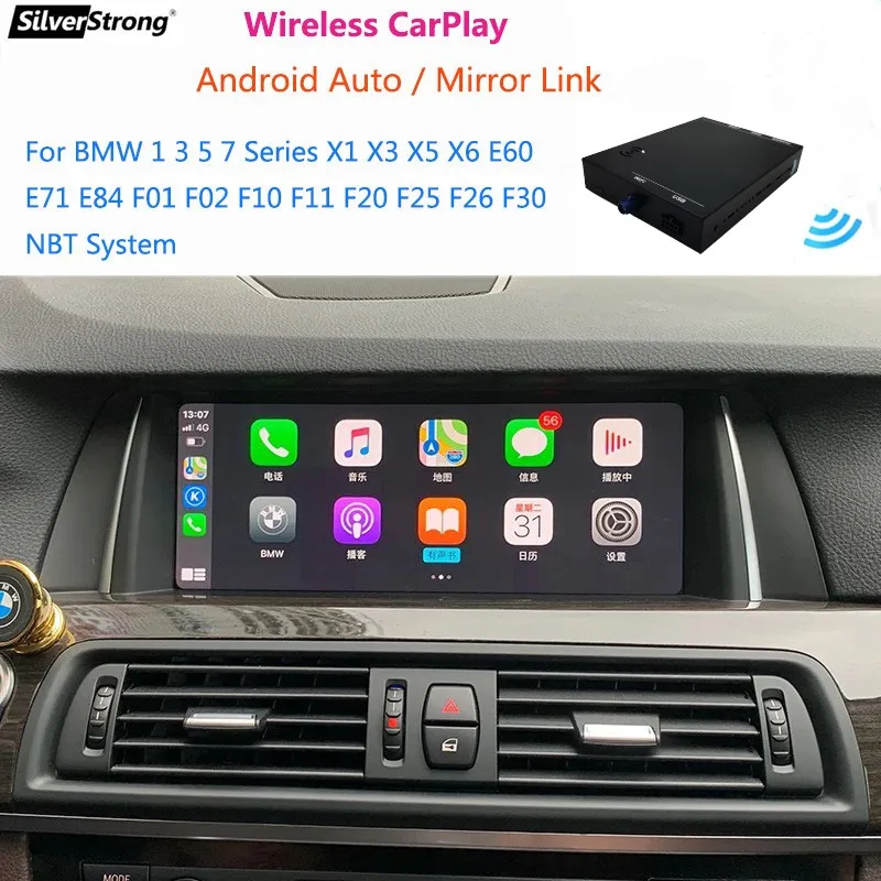 Wireless Apple CarPlay Android Auto Decoder für BMW NBT, e70 E71