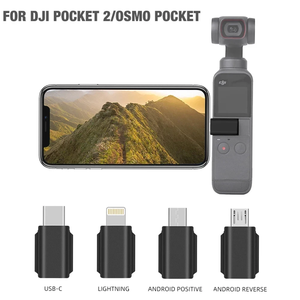 Smartphone Adapter for DJI Osmo Pocket 2 Micro USB TYPE-C IOS