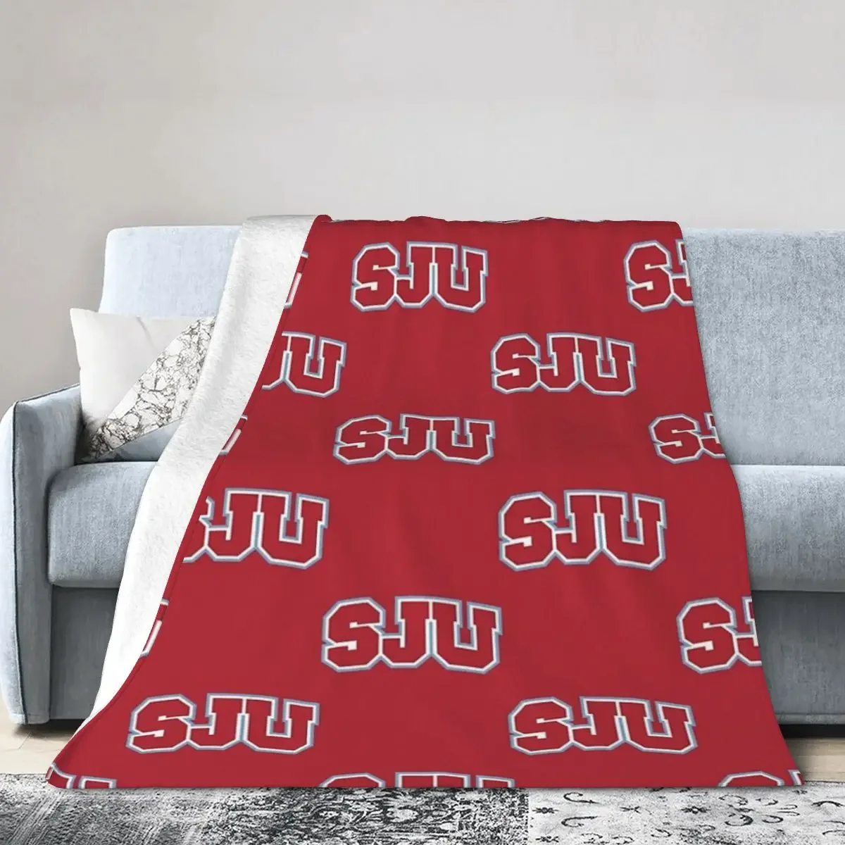 

Flannel Throw Blanket SJU Blankets Soft Bedding Warm Plush Blanket for Bed Living room Picnic Travel Home Couch