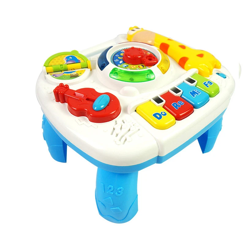 Music Table Baby Toys Learning Machine Educational Toy Music Learning Table Toy Musical Instrument for Toddler 6 Months+ 1