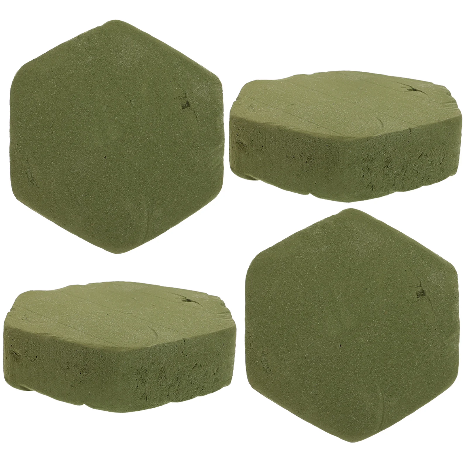 

4 Pcs Wedding Lucky Bucket Flower Mud Arrangement Material Hexagonal 4pcs ([hexagonal]) Decorative