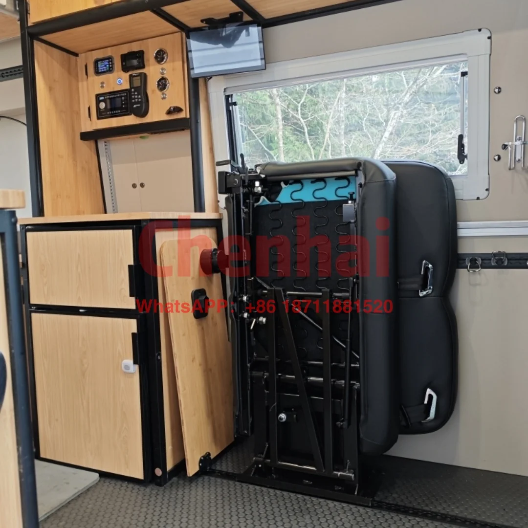 Customized Top Ranking Camper Van Folding Flip Seat Adjustable