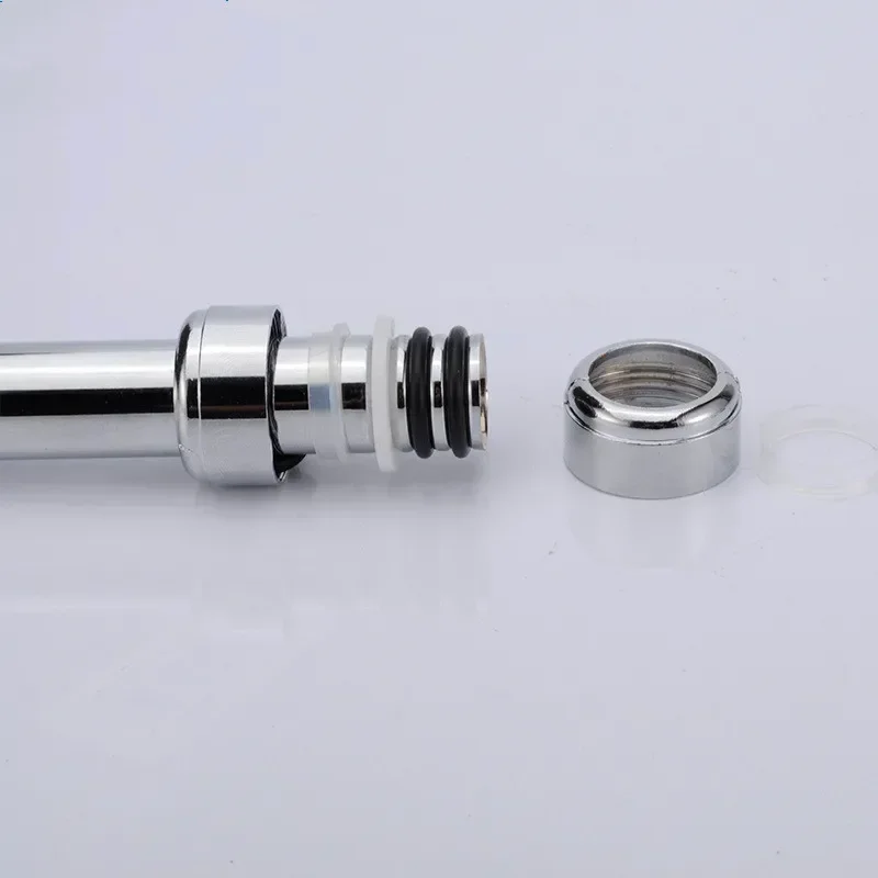 2PC Faucet Universal Outlet Bend Fixed Nut Tap Water Pipe Base Replacement Hole Covers for Kitchen Bathroom Hardware Accessories