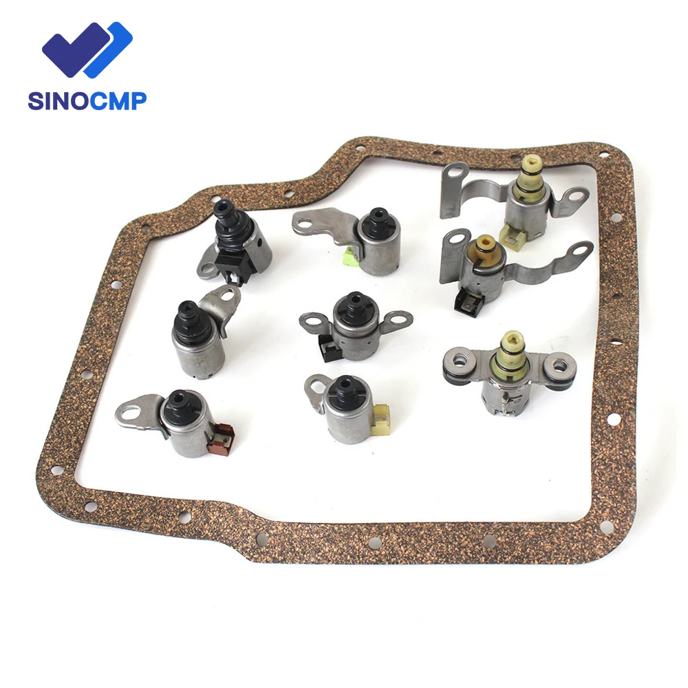 Transmission Shift Solenoid Gearbox Kit JF506E 09A 5F31 For VW Golf