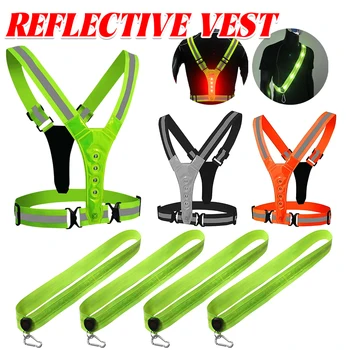 LED Luminous Reflective Safety Vest 1
