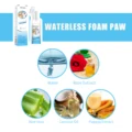 Waterless foampaw