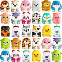 6/12PCS for Kids Adult Mini Kawaii Cute Stress Relief Squeeze Toys Slow Rising Squishies Toys  Carnival Goodie Bag Stuffers 1