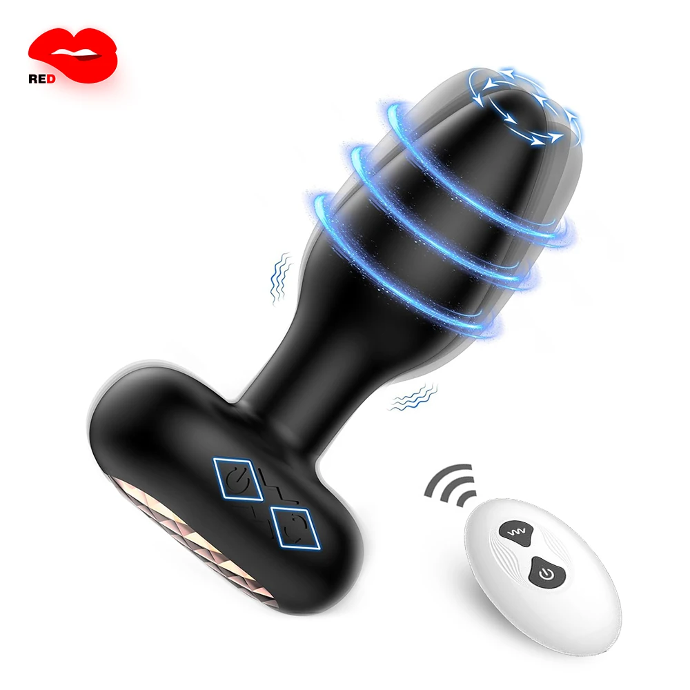 Butt Plug Vibrator Female Wireless Remote For Women Ass Dildo Prostate Masturbation Men and Couples