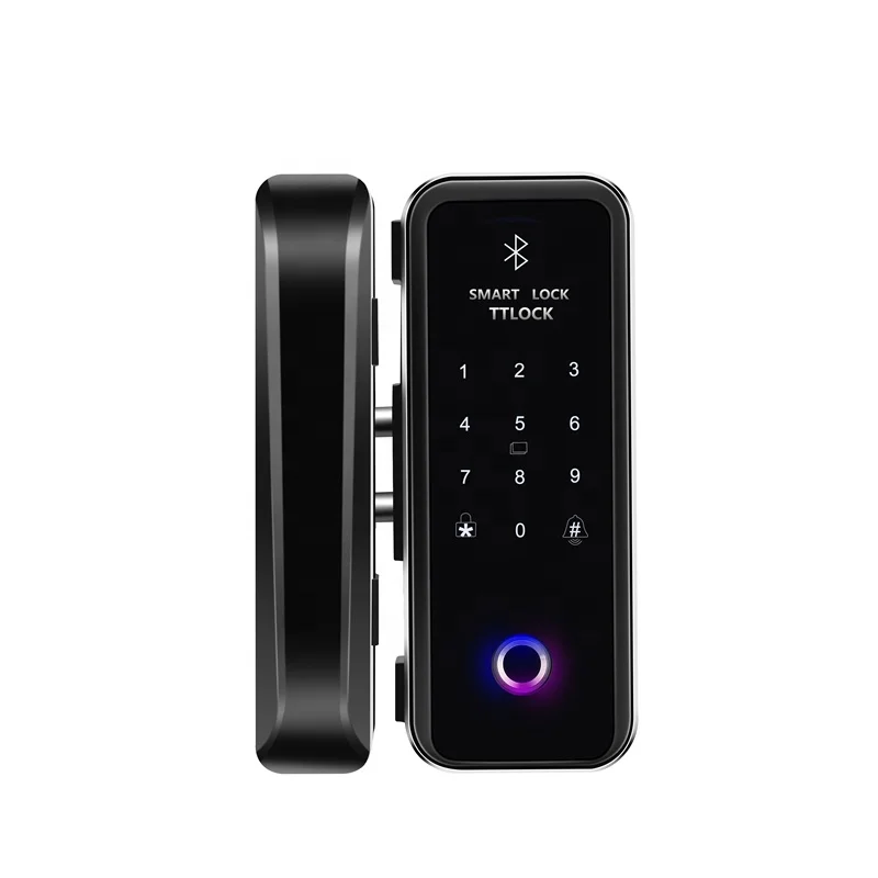 Push Pull Sliding Password Fingerprint Door Lock TTlock App smart lock Keyless Entry House Office ttlock Glass door Lock ttlock smart lock for sliding glass door swing gate rf wooden electronic door lock