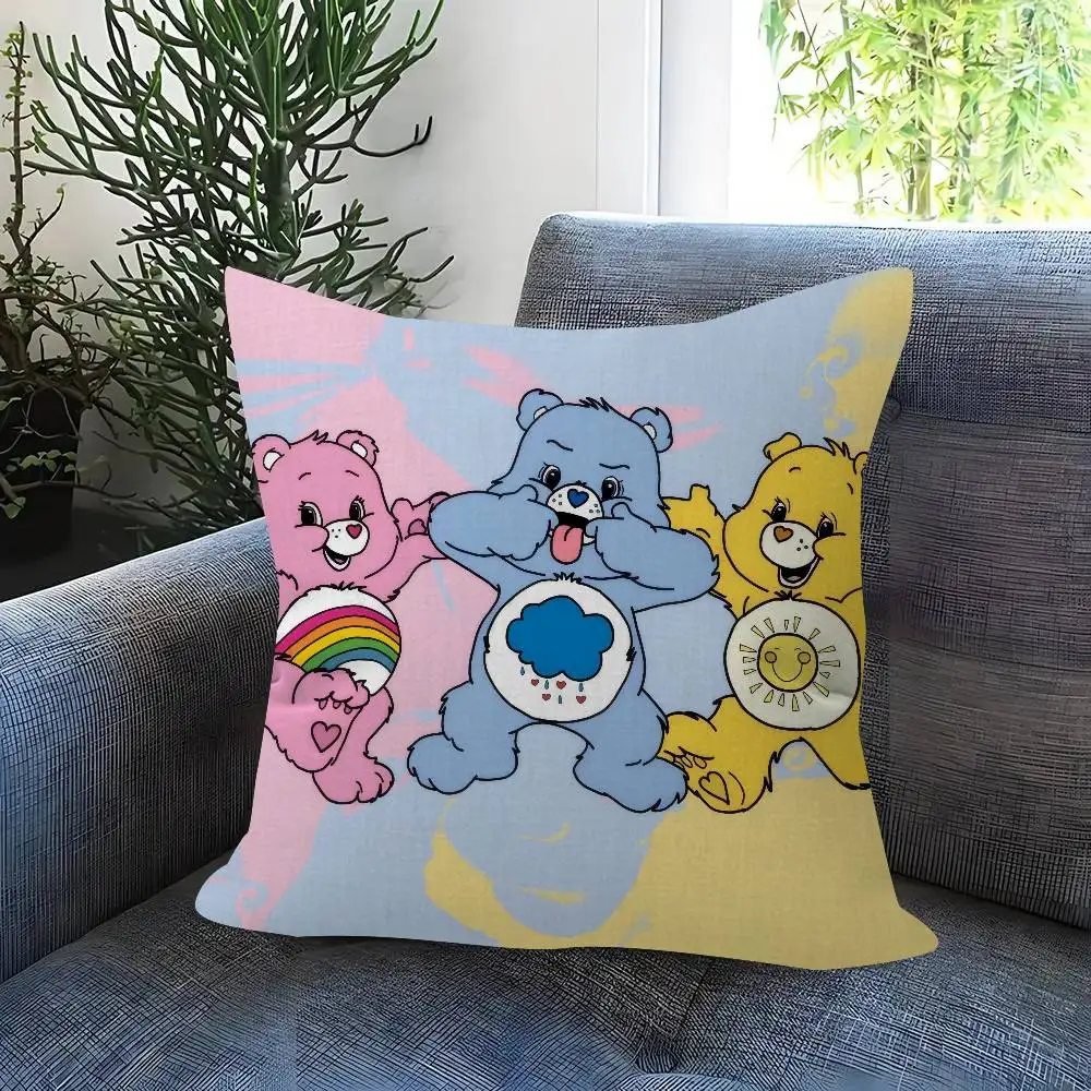 Kissen als Geschenk, Heim- und Bürodekoration, Kissen für Schlafzimmer, Sofa, Auto, Kissenbezug, niedlicher C-Care B-Bears – Detail 9