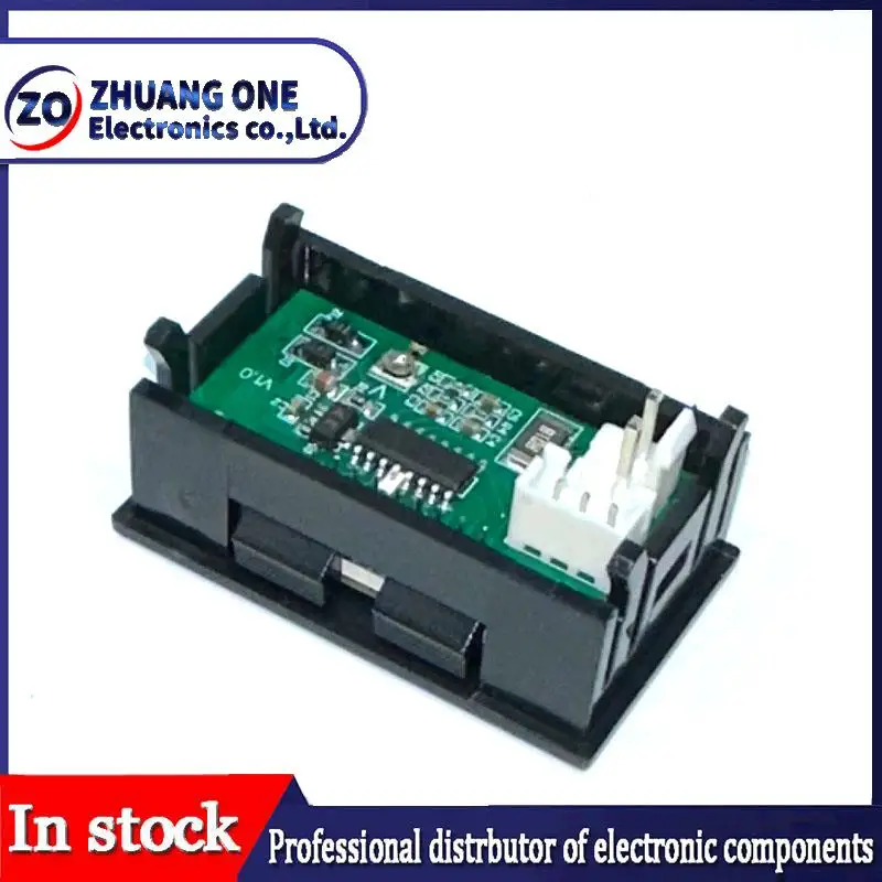 DC 0-100V 10A 전압계 전류계 빨간색 + 파란색 LED 앰프 듀얼 디지털 전압계 게이지 LED 디스플레이 미터 전류계 전압 표시기