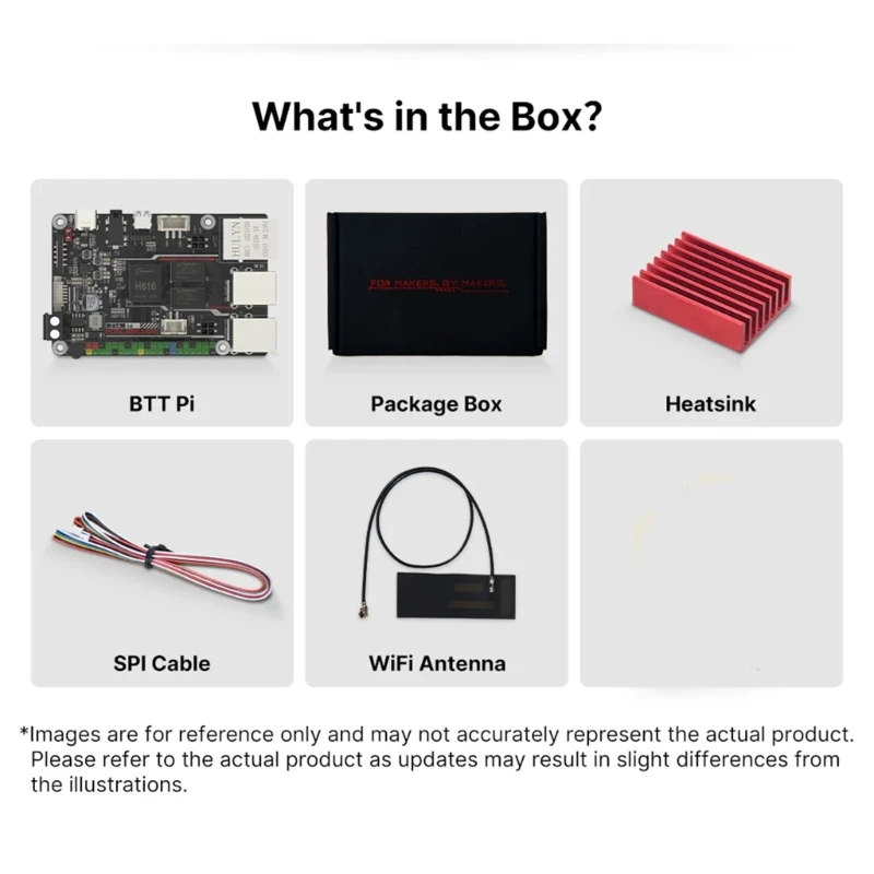 3D 프린터 컨트롤러 BTT V1.2 제어 보드 1GB DDR3L SDRAM CortexA53 1.5GHz