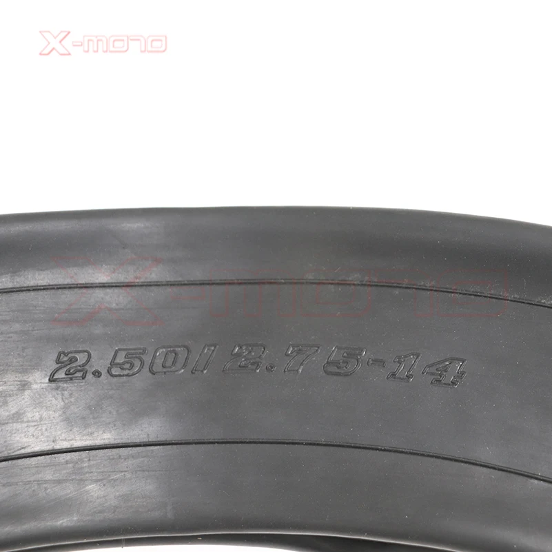 Heavy duty dirt bike inner tube 60/100-14 2.50-14 Cheap tyre tube for 14 inch pit bike front wheel Off road motocycle rim tyre inner tube