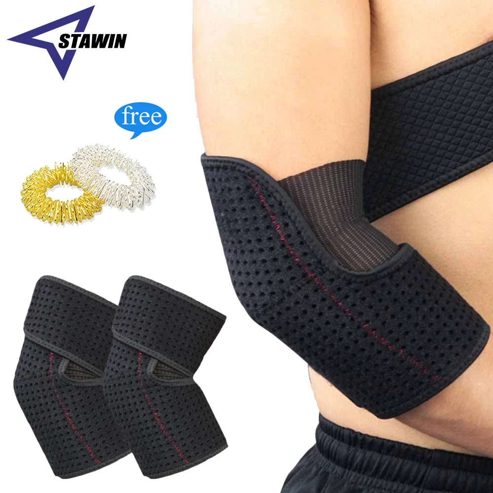 

Adjustable Sports Elbow Bandage Breathable Elbow Pads for Basketball Volleyball Gym Outdoor Sports Safety Arm Sleeve Pads Unisex