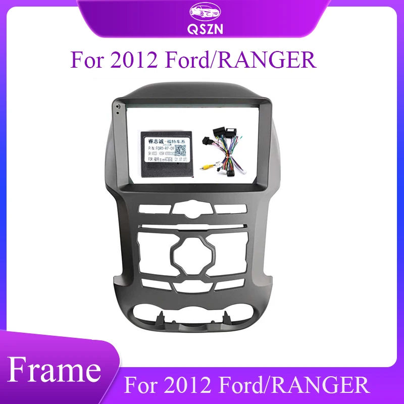 

FORD Frame Auto Radio Fascia For FORD 2011-2015 /F250/ 2012 Ford/RANGER Multimedia player Frame with canbus box power cable