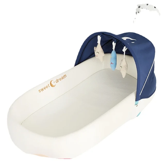 ポータブルベビーベッド,折りたたみ式,携帯電話,防汚 - AliExpress 