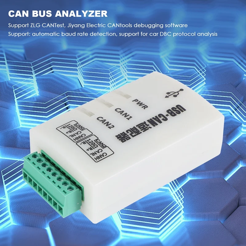 CAN Bus Analyzer Canopenj1939 USBCAN-2A USB To CAN Adapter Dual Path Compatible ZLG