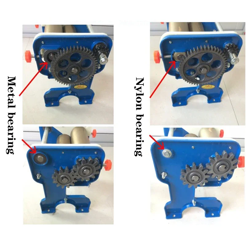 Manual Double-Sided Dough Kneading Machine Household Stainless Steel Dough Pressing Machine 150-2/150-4