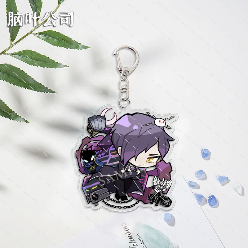 Lobotomy Corporation Cute Keychain Women Malkuth Elijah Yesod
