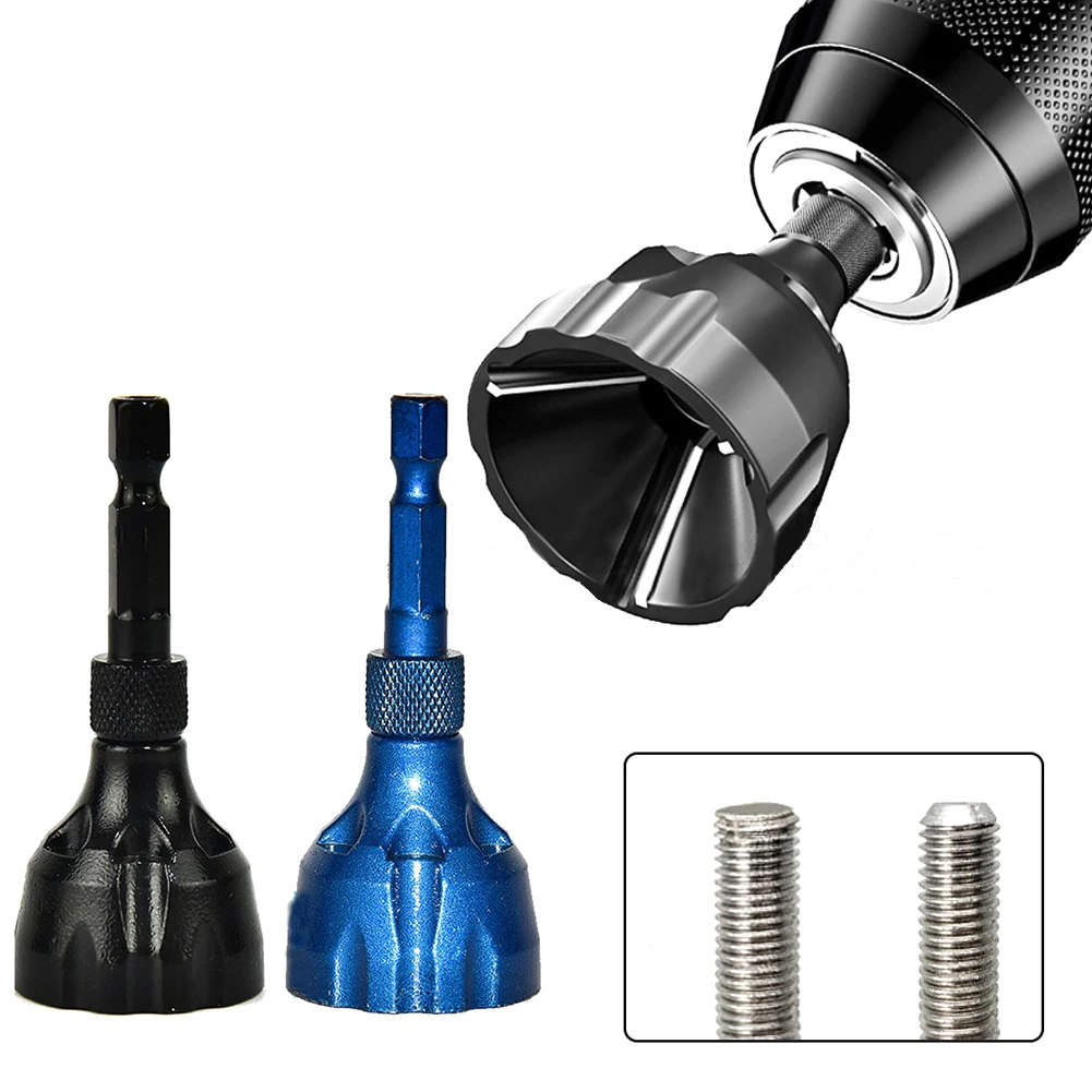 

1pcs Electric Chamferer 3-20mm Tungsten Steel External Electric Chamfer Remove Burr Clean Bolt Tool 1/4inch Hex Power Tool Parts