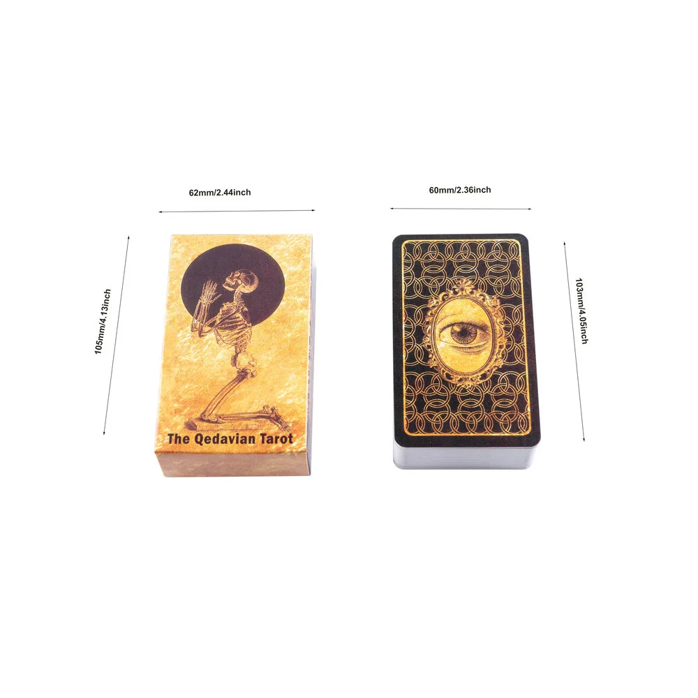 Hot The tarot of Qedavian  Tarot Card Tarot Deck Oracle Card English Tarot Cards Card Game Tarot Deck Board Game for Adult 5