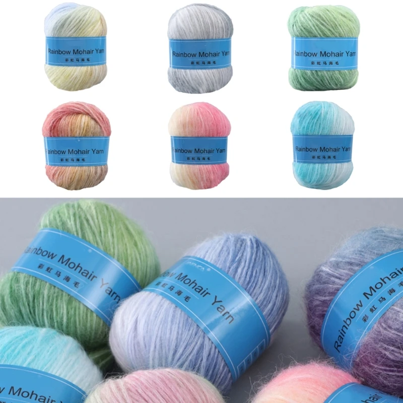

Colorful Cotton Knitting Threads Handmade Crochet Yarn for Sweater Scarf Making