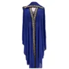 Abaya marocain caftan dubaï robe Maxi à capuche manches chauve-souris Farasha caftan femmes musulmanes africain ouvert Kimono Boubou robes de soirée