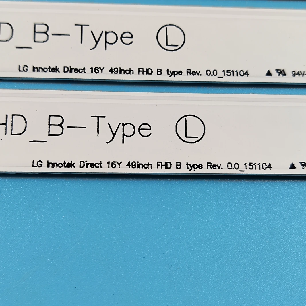 LED Backlight Strip For TV 49LH600T 49LH630V 49LH604V 49LW540S 49LH60_FHD_A B SSC_AG79100101_A B BOE 490B5 HC490DUN-ABRR1-211X led light bar