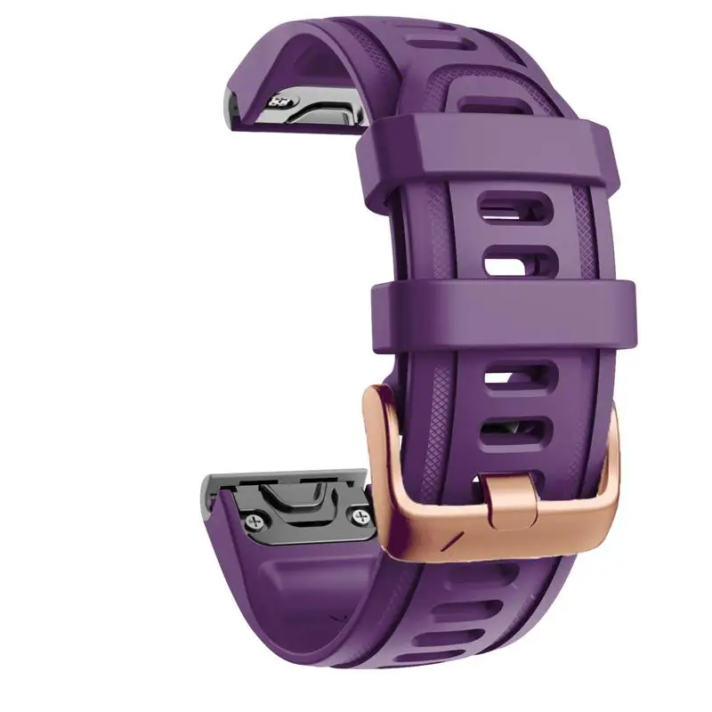 

HAODEE 20mm Silicone Quick Release Watchband Strap For Garmin Fenix 6 6S Pro 5 5S Plus Descent Mk2S D2 Watch Easyfit Bracelet