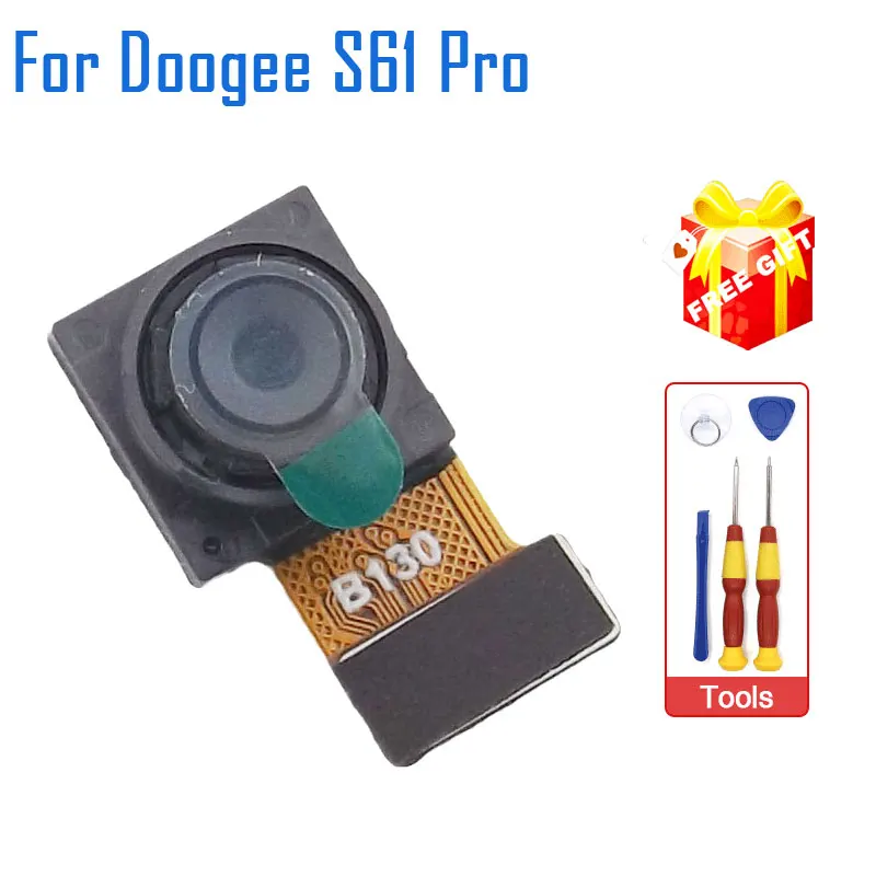 

Передняя камера DOOGEE S61 Pro, модуль оригинальной фронтальной камеры 16,0 МП, запасные аксессуары для ремонта смартфона DOOGEE S61 Pro