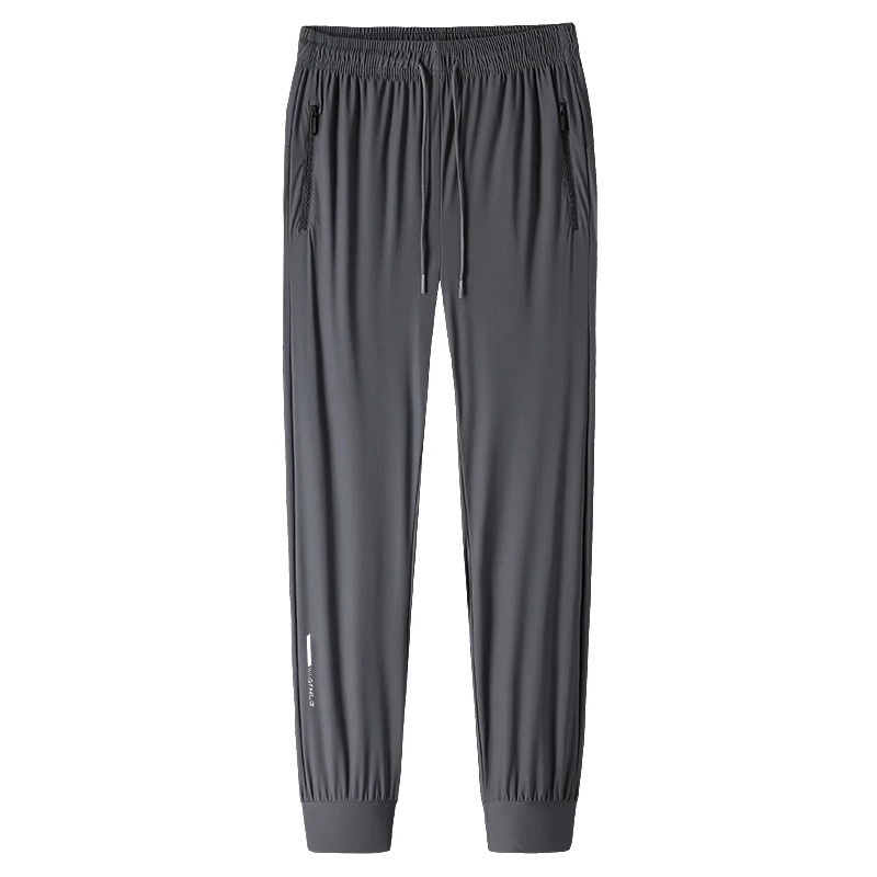 

Elegant Fashion Harajuku Slim Fit Ropa Hombre Loose Casual Pants All Match Solid Pockets Trousers Thin Style Straight Leg Pants